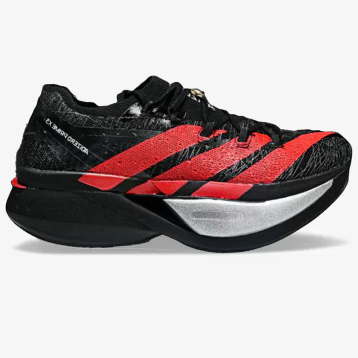 Adizero Prime X 3 Strung - Preto/Vermelho