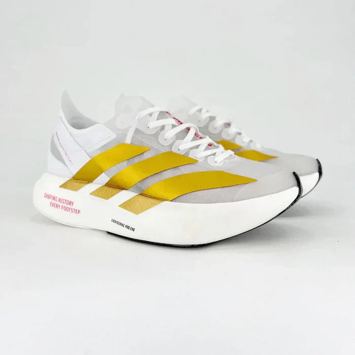 Adizero PRO EVO 1 - Branco/Dourado