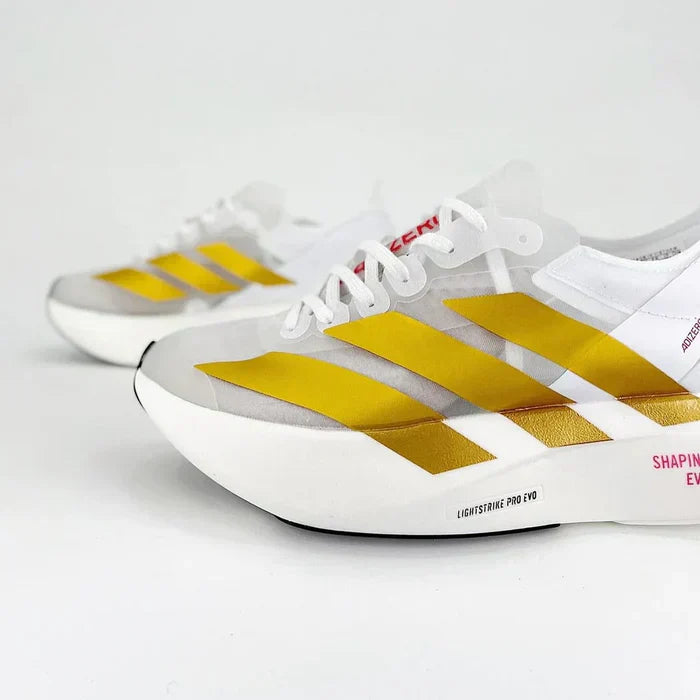 Adizero PRO EVO 1 - Branco/Dourado