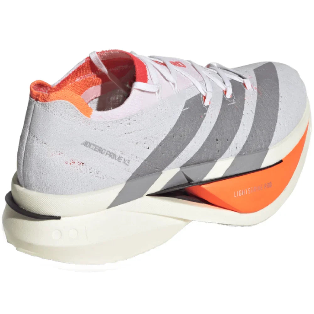 Adizero Prime X 3 Strung - Cinza/Laranja