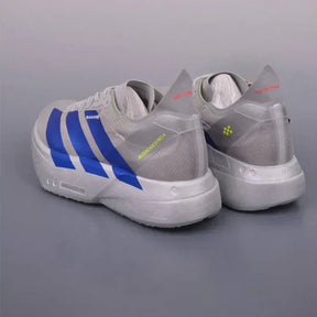 Adizero Adios Pro 4 - Cinza Metalico/Azul
